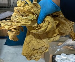 Fabrică clandestină de producție de tutun de narghilea